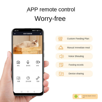 Distributeur Intelligent 6L avec Appel Vocal à Distance – WiFi, Programmable