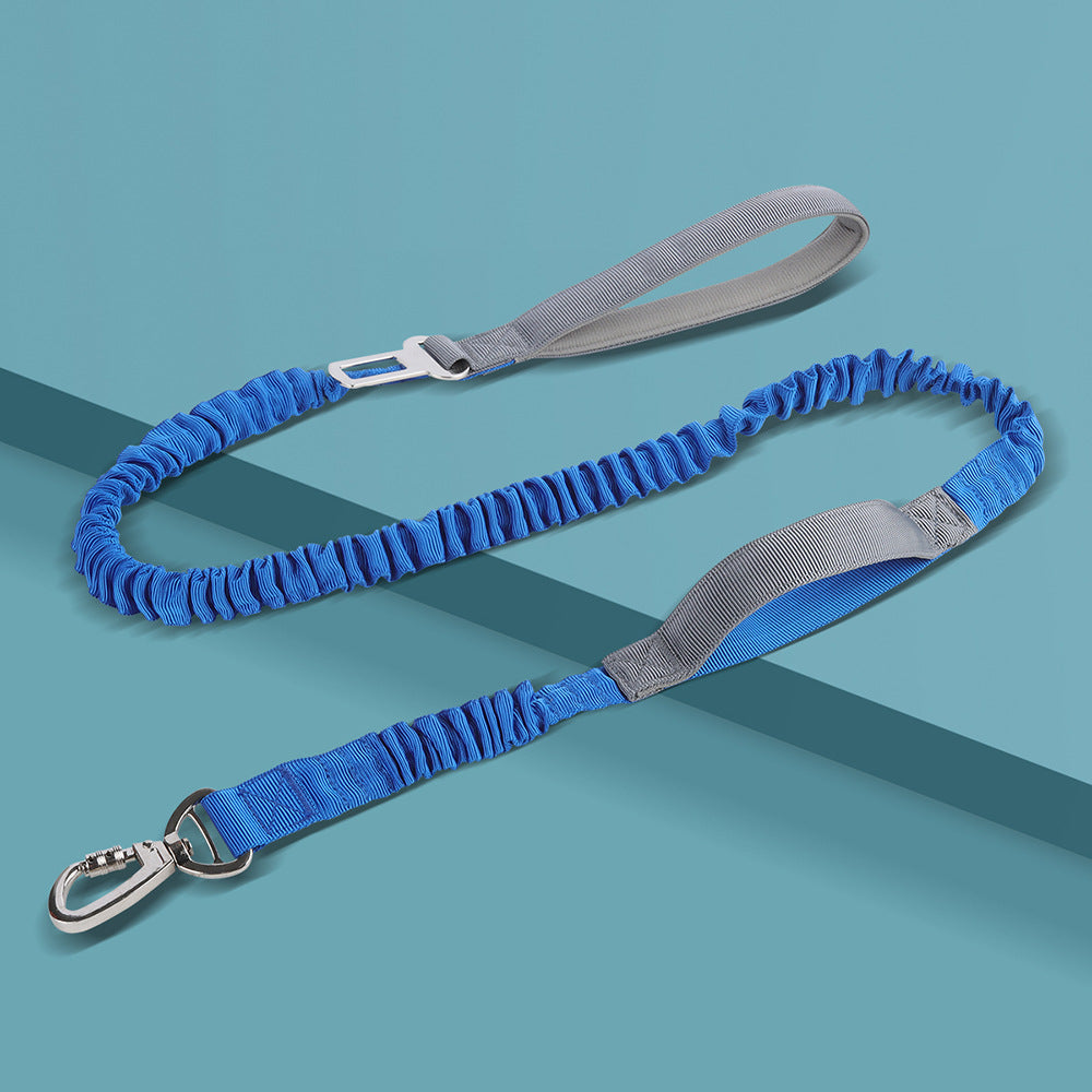 Laisse de Traction Réfléchissante pour Chien – Longueur Ajustable