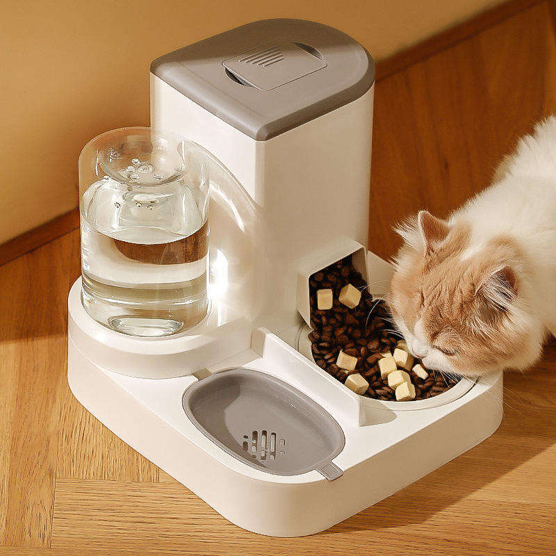 Distributeur Automatique en Acier Inoxydable pour Chat et Chien