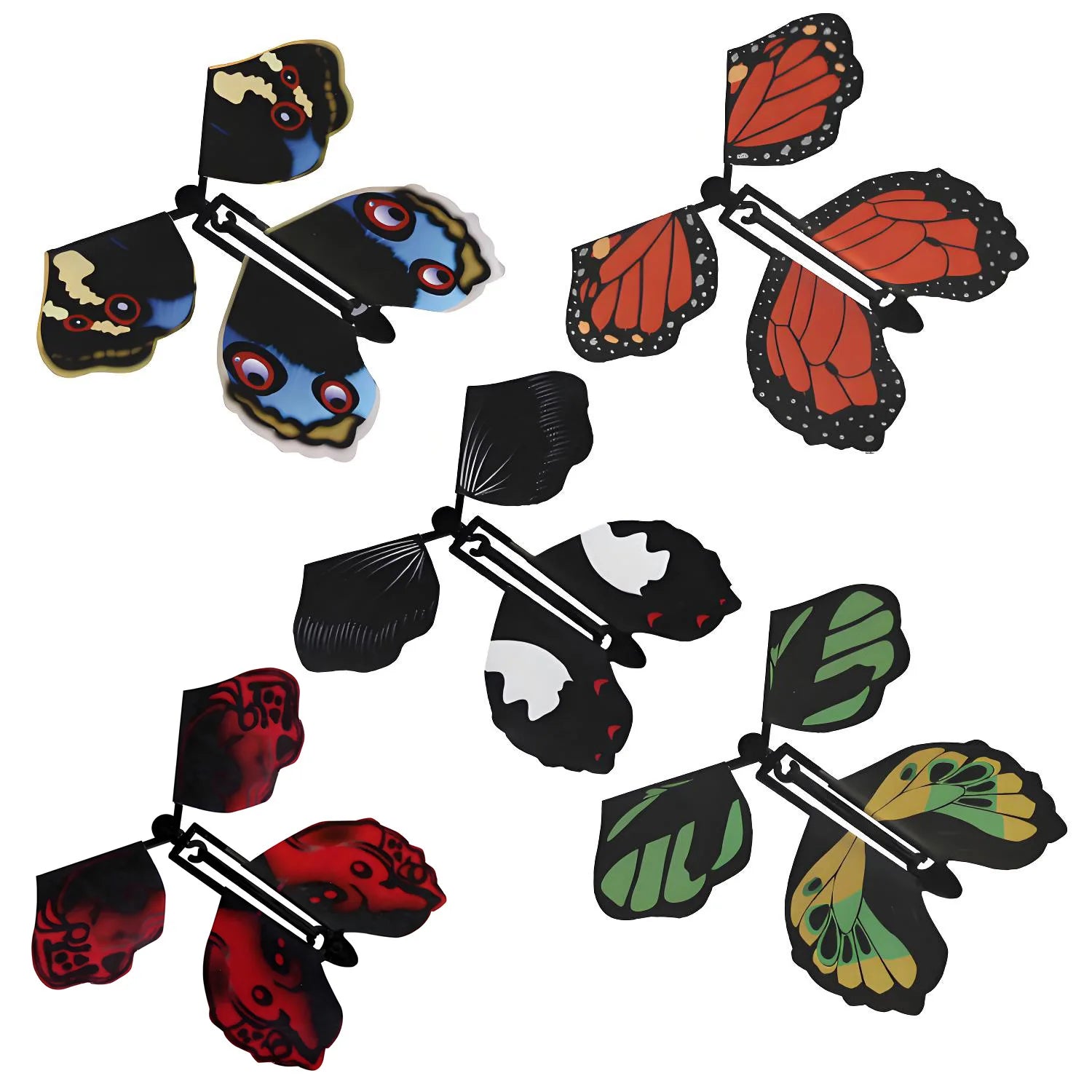 5/10/20/30/50Pcs Flying Butterfly Magic Butterfly New Unique Toy Magic Prop Children'S Outdoor Toy Fidget Toy Fidgeting Spinners