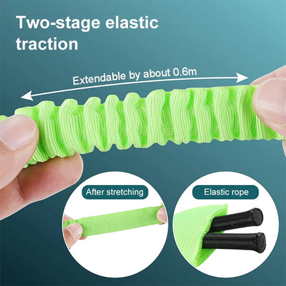Laisse de Traction Réfléchissante pour Chien – Longueur Ajustable