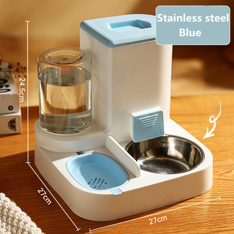 Distributeur Automatique en Acier Inoxydable pour Chat et Chien