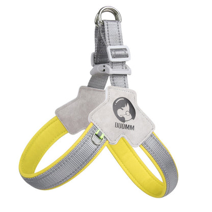 Harnais Poitrail Chien Style Selle – Respirant et Réfléchissant