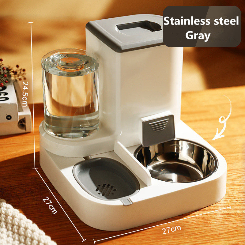 Distributeur Automatique en Acier Inoxydable pour Chat et Chien