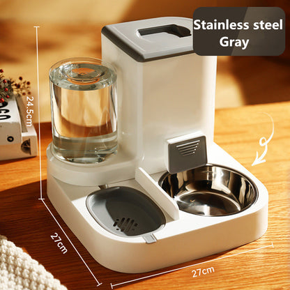 Distributeur Automatique en Acier Inoxydable pour Chat et Chien