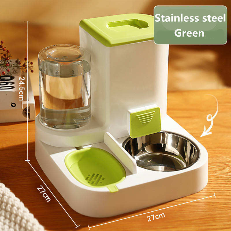 Distributeur Automatique en Acier Inoxydable pour Chat et Chien