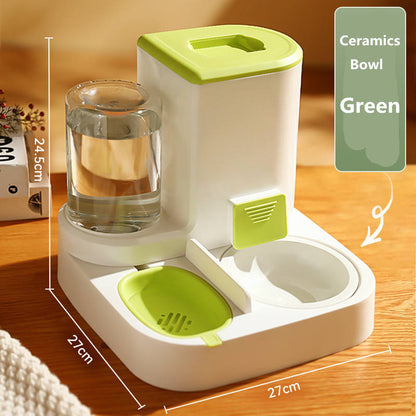 Distributeur Automatique en Acier Inoxydable pour Chat et Chien