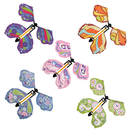 5/10/20/30/50Pcs Flying Butterfly Magic Butterfly New Unique Toy Magic Prop Children'S Outdoor Toy Fidget Toy Fidgeting Spinners
