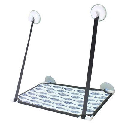 Panier Suspendu pour Chat à Ventouse – Charge 25kg, Design Original