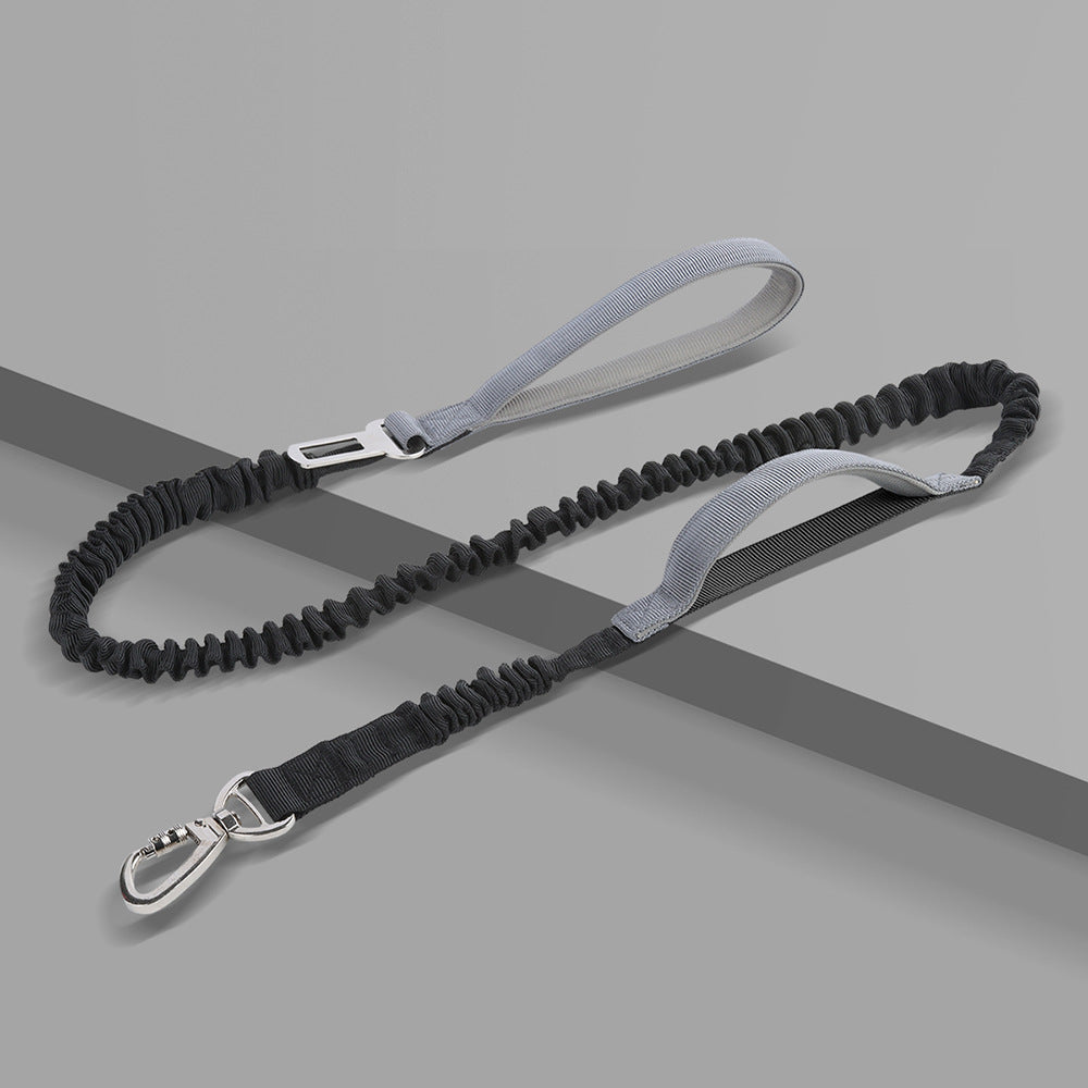 Laisse de Traction Réfléchissante pour Chien – Longueur Ajustable