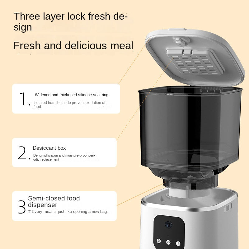 Distributeur Intelligent 6L avec Appel Vocal à Distance – WiFi, Programmable