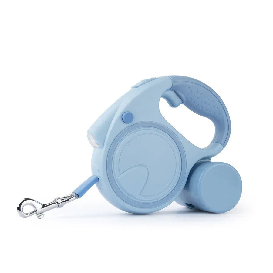 Laisse Rétractable Automatique pour Chien – Petit et Moyen Gabarit