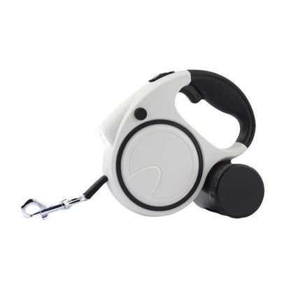 Laisse Rétractable Automatique pour Chien – Petit et Moyen Gabarit