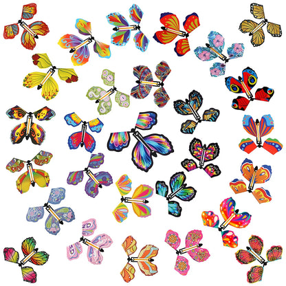 5/10/20/30/50Pcs Flying Butterfly Magic Butterfly New Unique Toy Magic Prop Children'S Outdoor Toy Fidget Toy Fidgeting Spinners
