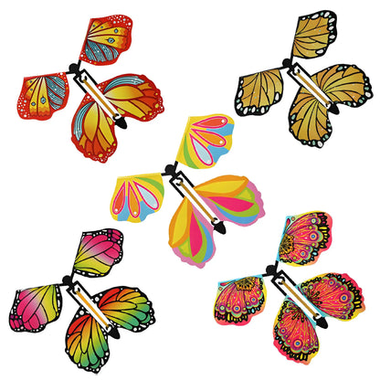 5/10/20/30/50Pcs Flying Butterfly Magic Butterfly New Unique Toy Magic Prop Children'S Outdoor Toy Fidget Toy Fidgeting Spinners
